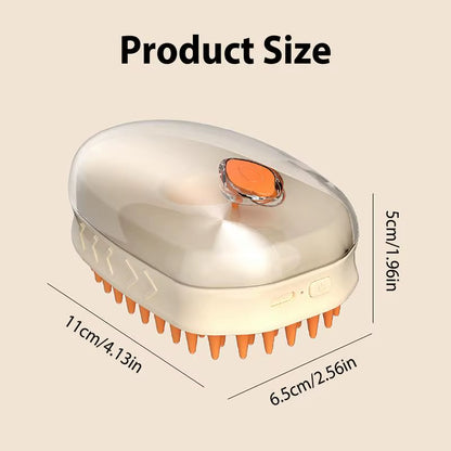Steamy Cat Brush Steamy Shedding Brush for Dog Hair Rechargeable Shedding Brush for Dog Hair Steamy Massage Brush Pet Comb Cat