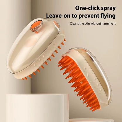 Steamy Cat Brush Steamy Shedding Brush for Dog Hair Rechargeable Shedding Brush for Dog Hair Steamy Massage Brush Pet Comb Cat