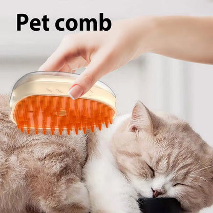 Steamy Cat Brush Steamy Shedding Brush for Dog Hair Rechargeable Shedding Brush for Dog Hair Steamy Massage Brush Pet Comb Cat